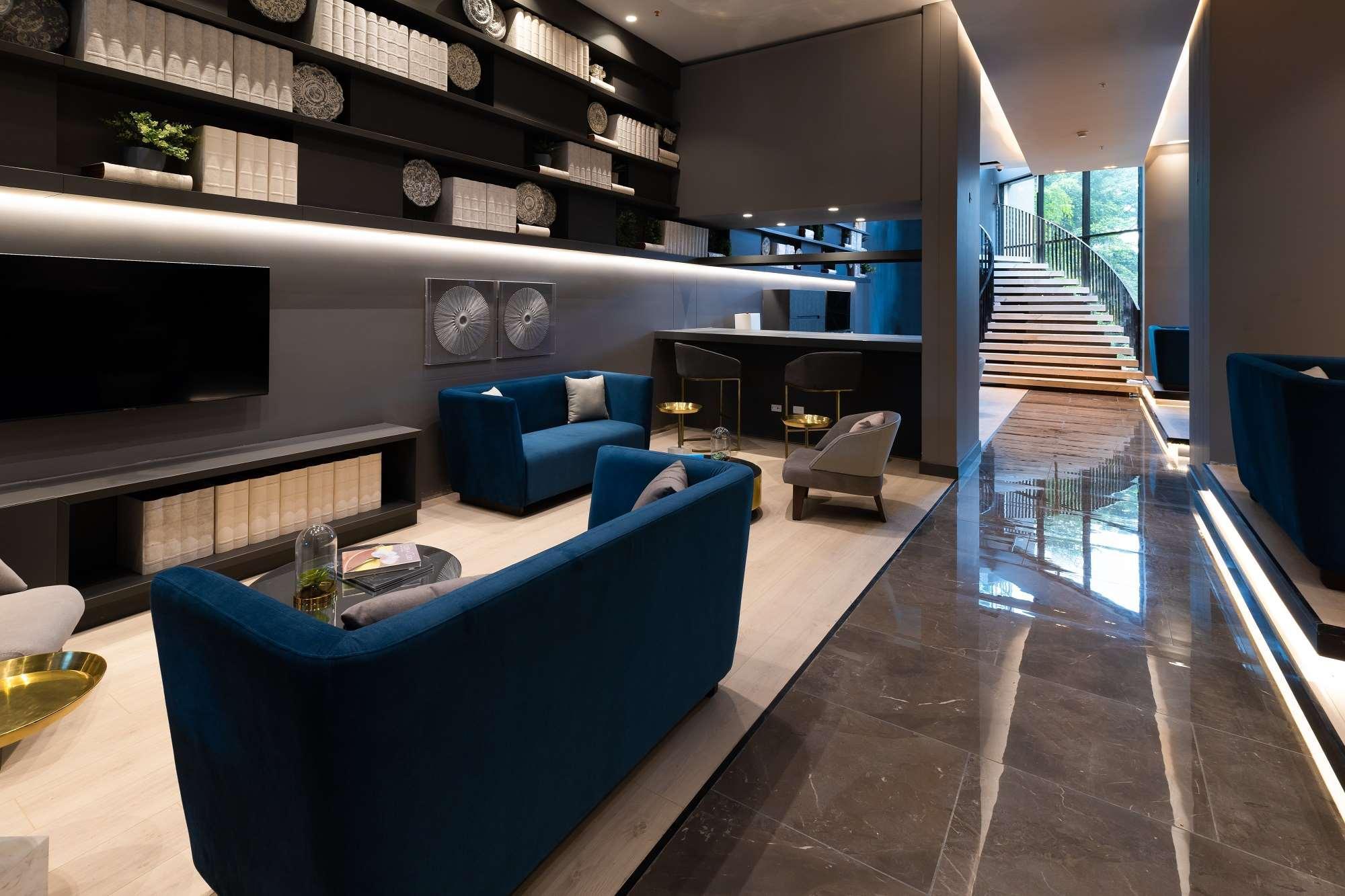 Hotel York Luxury Suites Medellin By Preferred Экстерьер фото The interior of the 2018 clubhouse