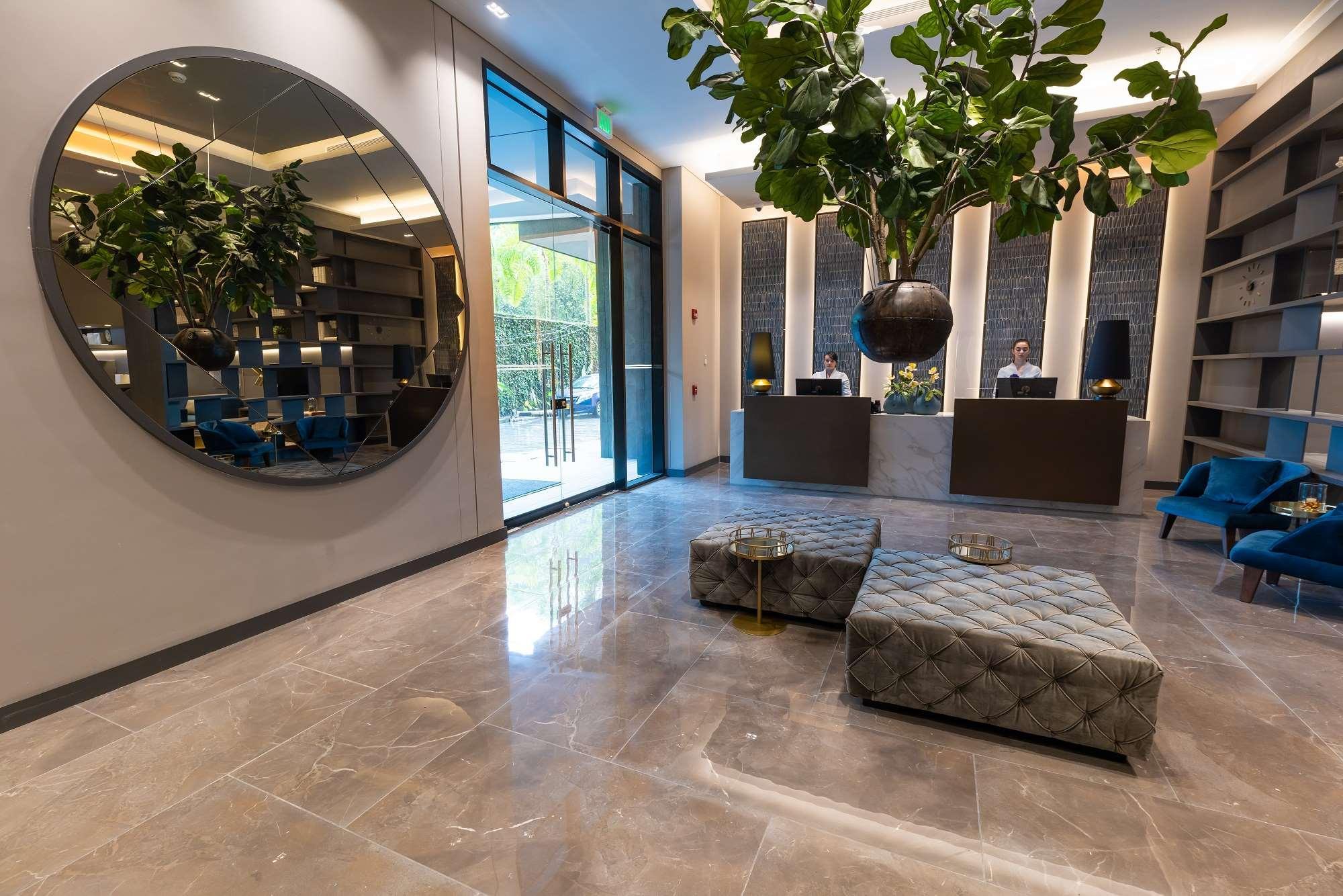 Hotel York Luxury Suites Medellin By Preferred Экстерьер фото The lobby of the hotel